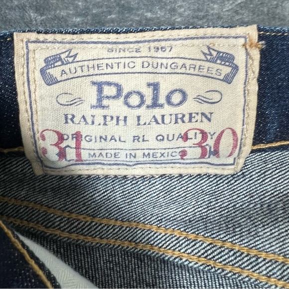 NWT Polo Ralph Lauren 31X30 Hampton Straight Blue Jeans Medium Wash Cotton Blend - Picture 9 of 15